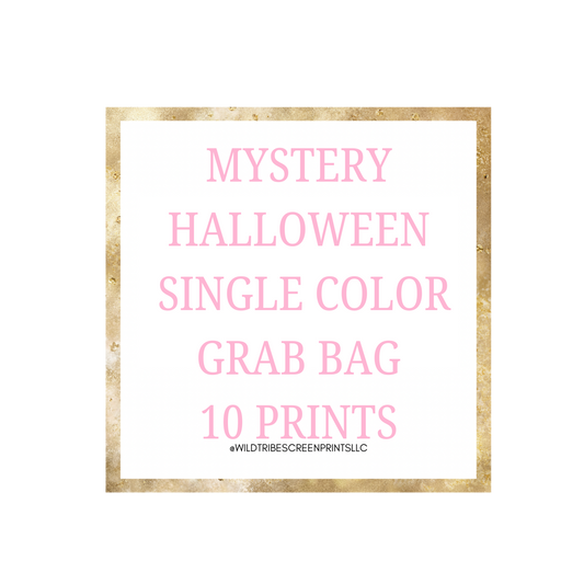 MYSTERY HALLOWEEN SINGLE COLOR GRAB BAGS -10 Prints