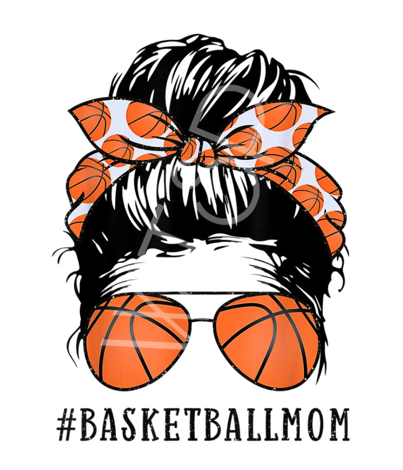 Basketball Mom Wild Tribe Screen Prints Llc