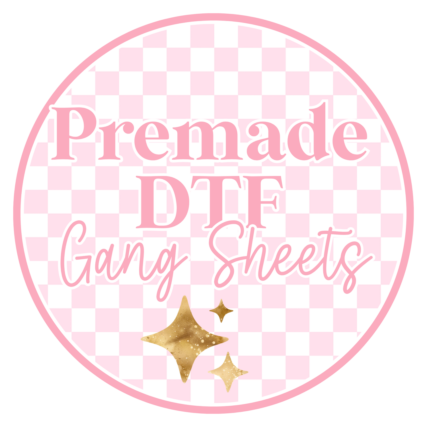 Pre-Made DTF Gang Sheets