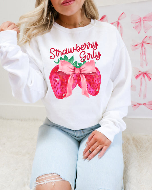 Strawberry girly- DTF Transfer-