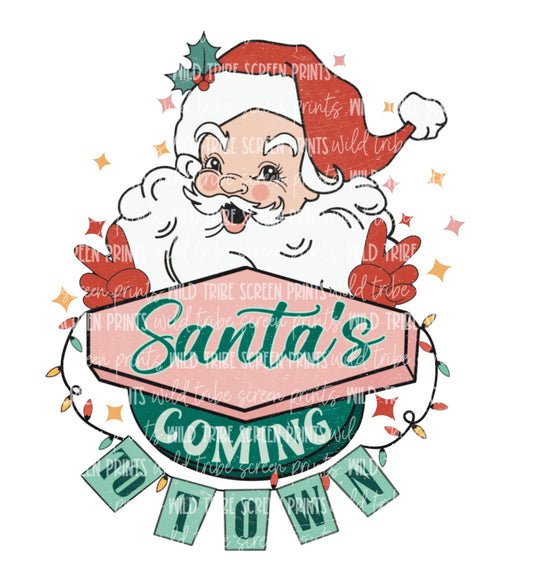 Santa’s Coming to Town SET(Back)