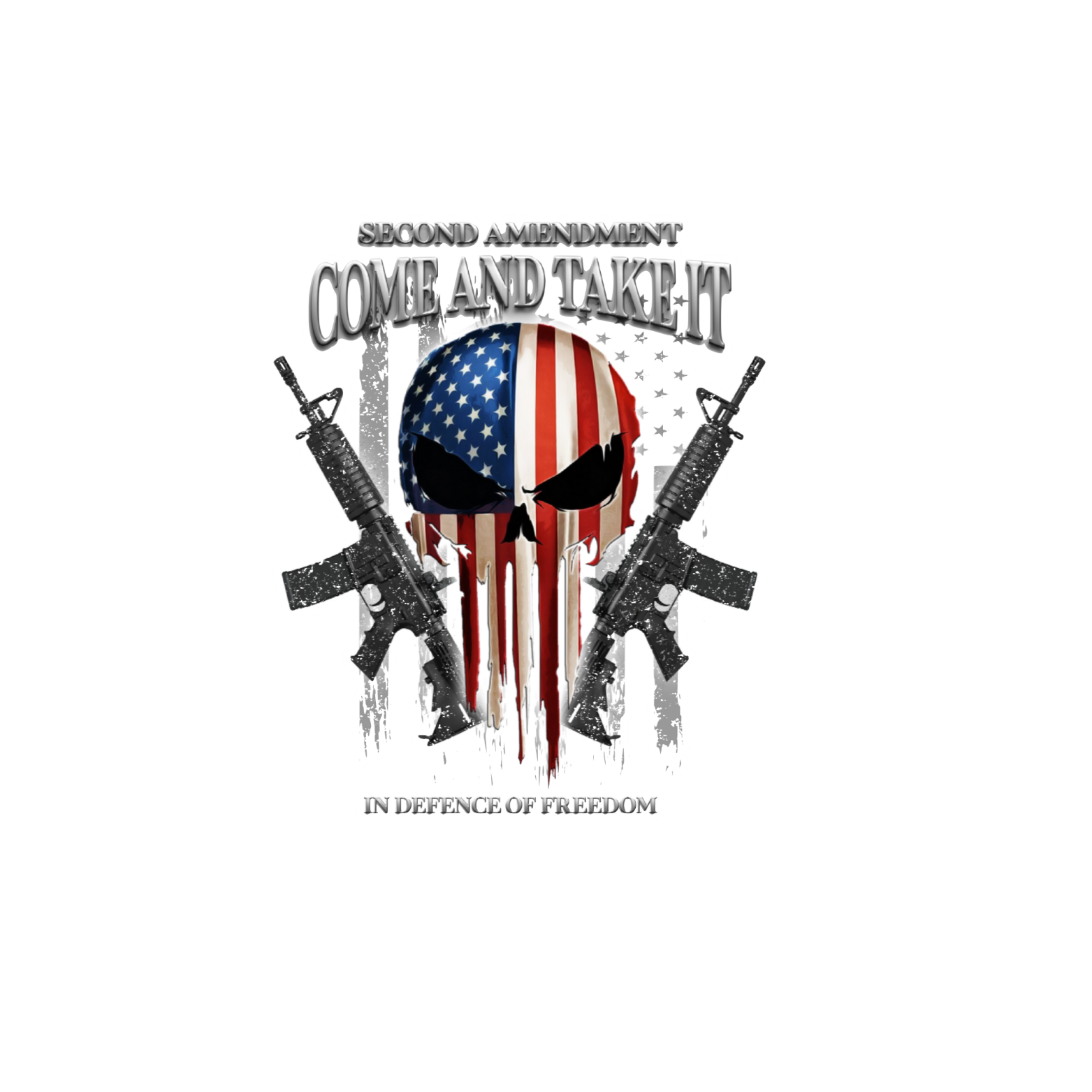 Come and Take It Vinyl DecalPRINT TO ORDER Wild Tribe Screen Prints LLC