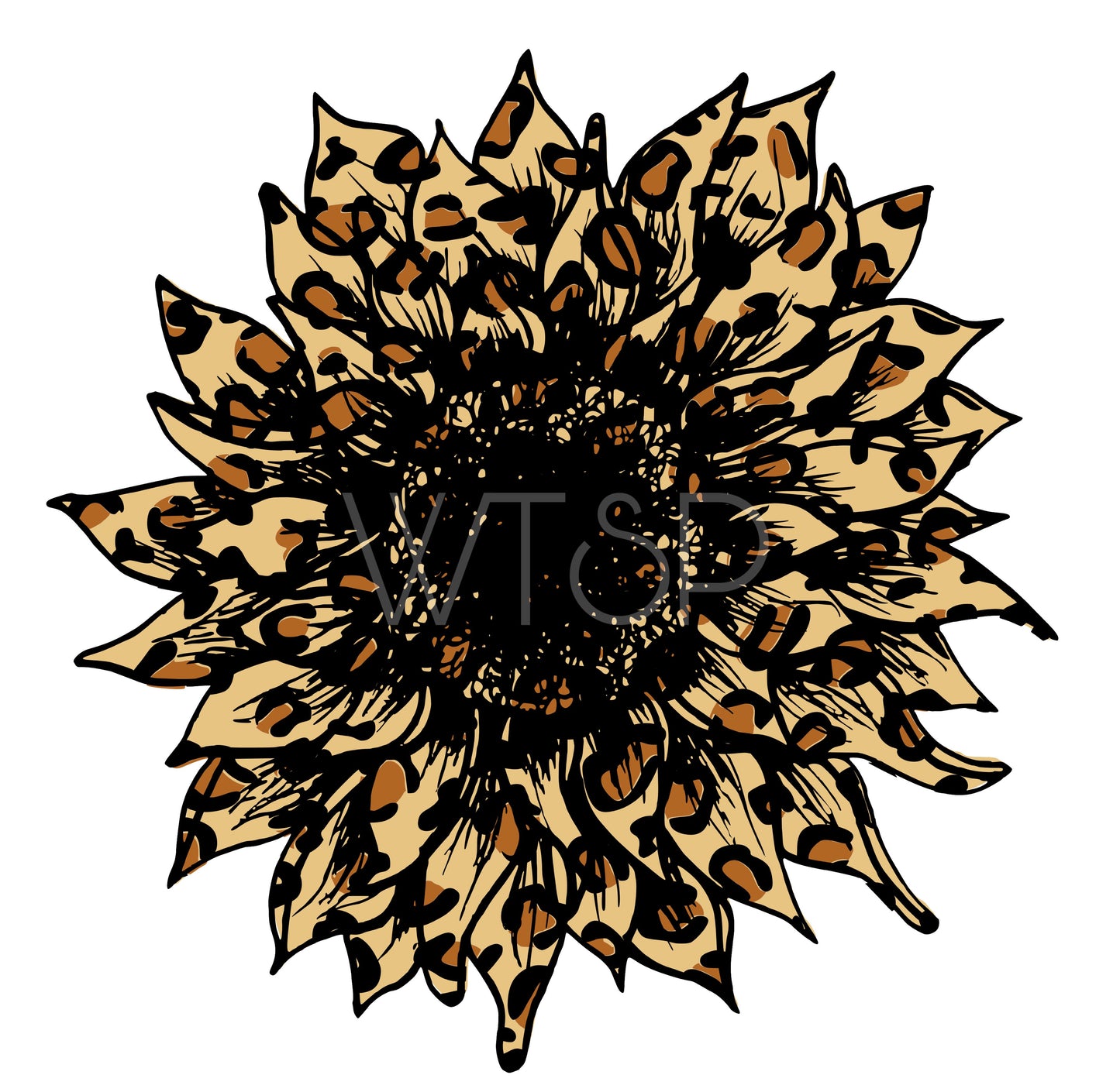 Cheetah Sunflower