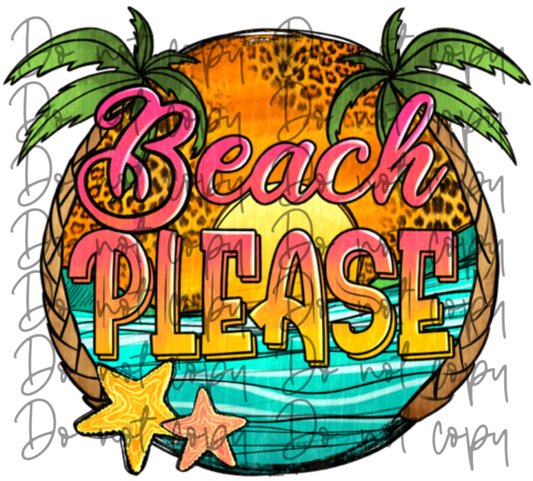 Beach please