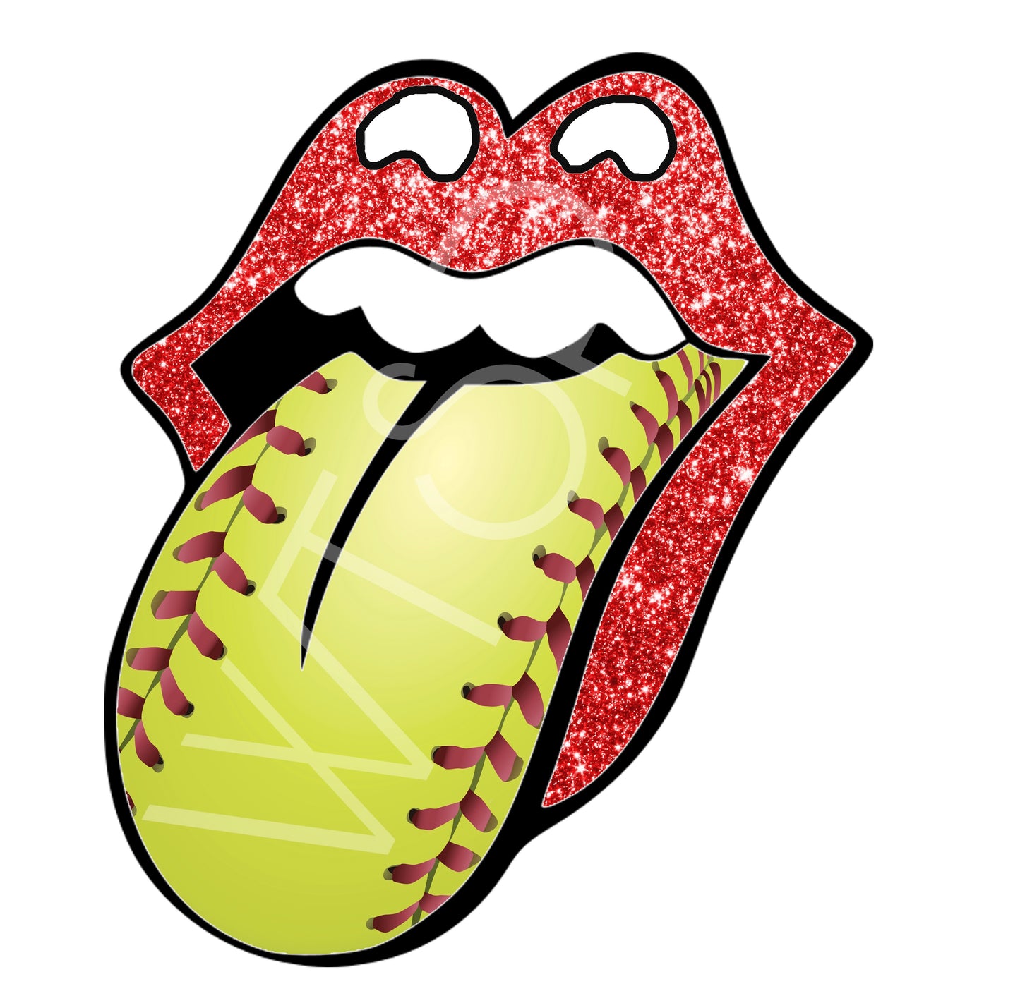 Softball lips
