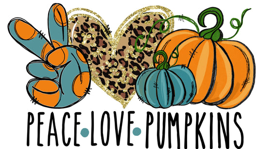 Peace love pumpkin